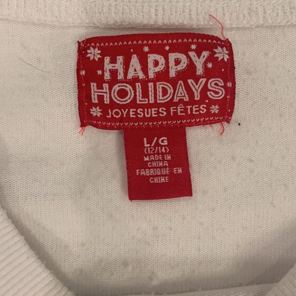 Cute Ugly Christmas Sweater ladies Xs or Size Youth Large 12/14 holiday penguin - Picture 3 of 5